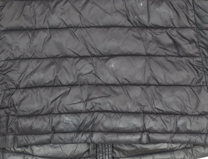 Womens UK Size S VILA Black Puffer Jacket
