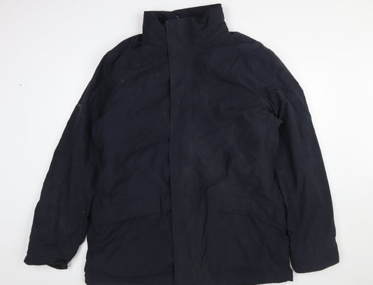 Mens UK Size 2XL GANT Blue Parka Coat