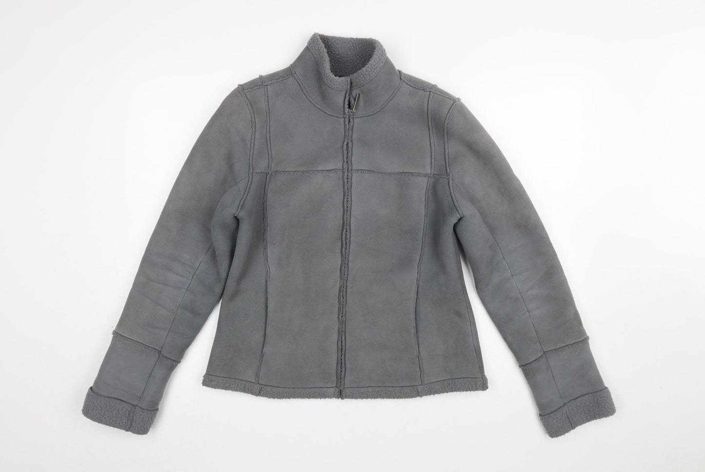 Womens UK Size 12 Falmer Grey Basic Jacket