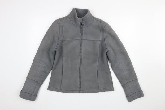 Womens UK Size 12 Falmer Grey Basic Jacket