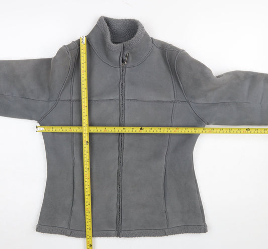 Womens UK Size 12 Falmer Grey Basic Jacket