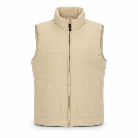 Womens UK Size 12 Dorothy Perkins Beige Bodywarmer
