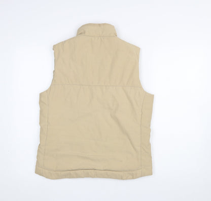 Womens UK Size 12 Dorothy Perkins Beige Bodywarmer