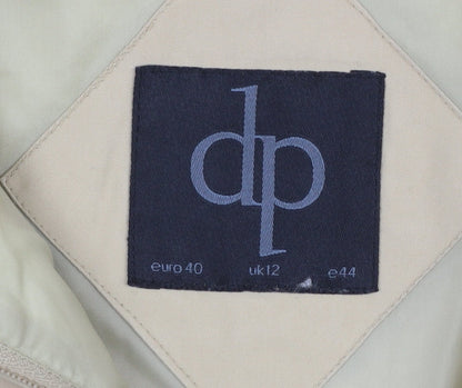 Womens UK Size 12 Dorothy Perkins Beige Bodywarmer