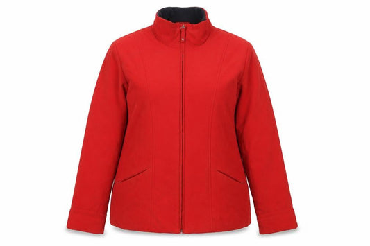 Womens UK Size L Klass Collection Red Basic Jacket