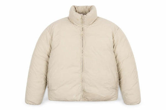 Womens UK Size S ADPT Beige Puffer Jacket