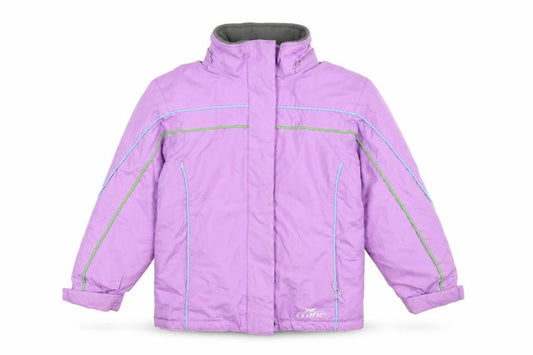 Girls UK Size 7-8 Years Crane Purple Ski Jacket