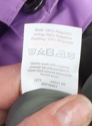 Girls UK Size 7-8 Years Crane Purple Ski Jacket