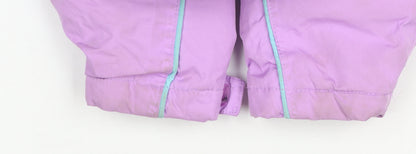 Girls UK Size 7-8 Years Crane Purple Ski Jacket