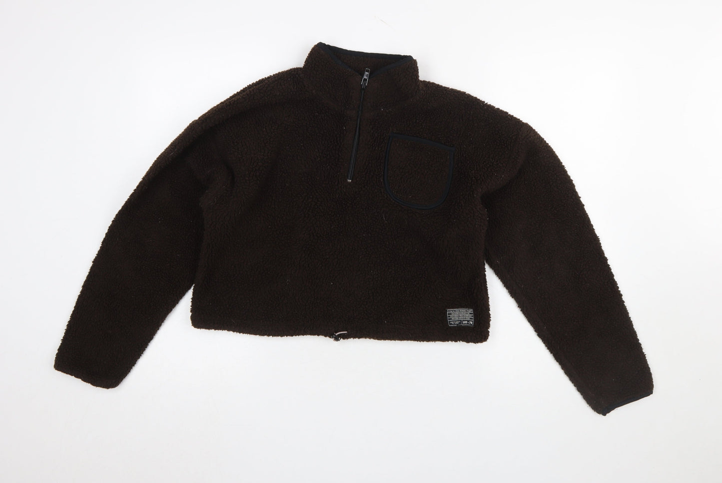 Womens UK Size S Urban Outfitters Brown Pullover Sweatshirt