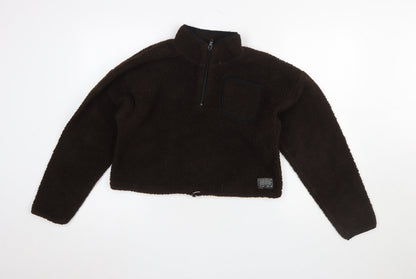 Womens UK Size S Urban Outfitters Brown Pullover Sweatshirt