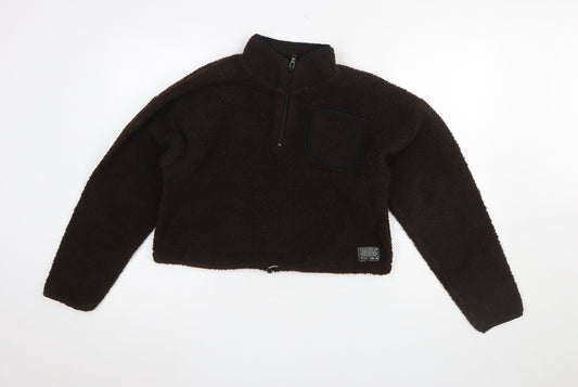 Womens UK Size S Urban Outfitters Brown Pullover Sweatshirt