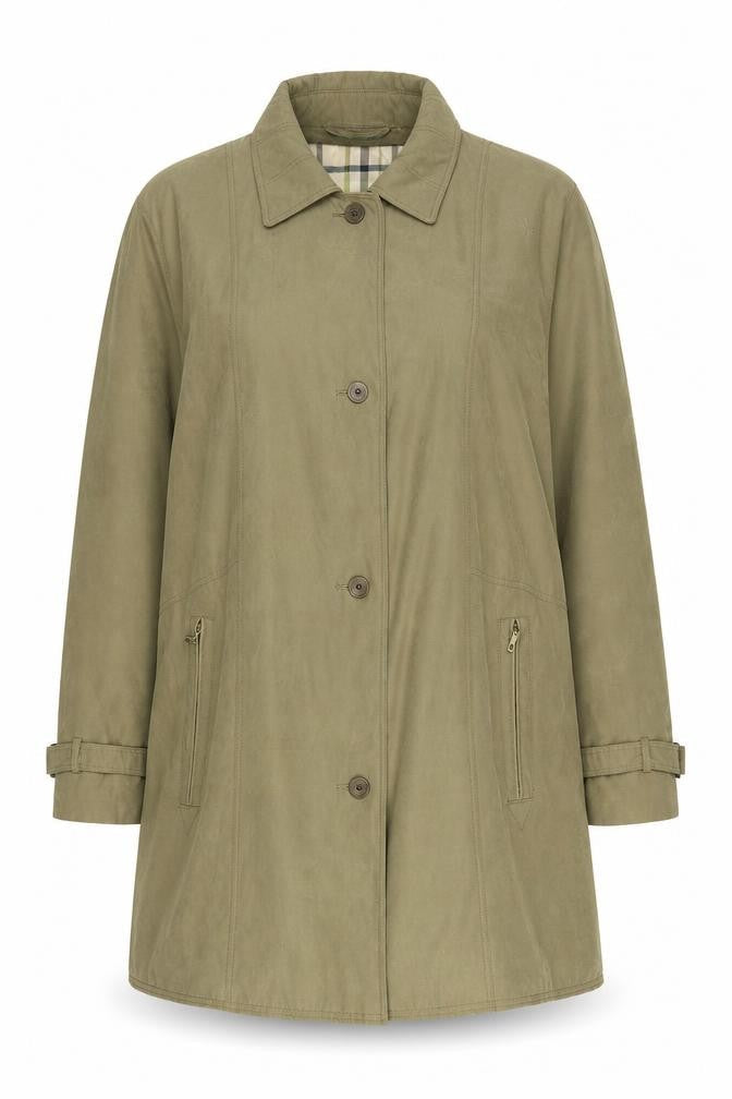 Womens UK Size 20 Rowlands Beige Overcoat
