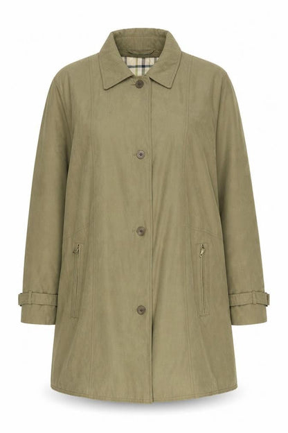 Womens UK Size 20 Rowlands Beige Overcoat