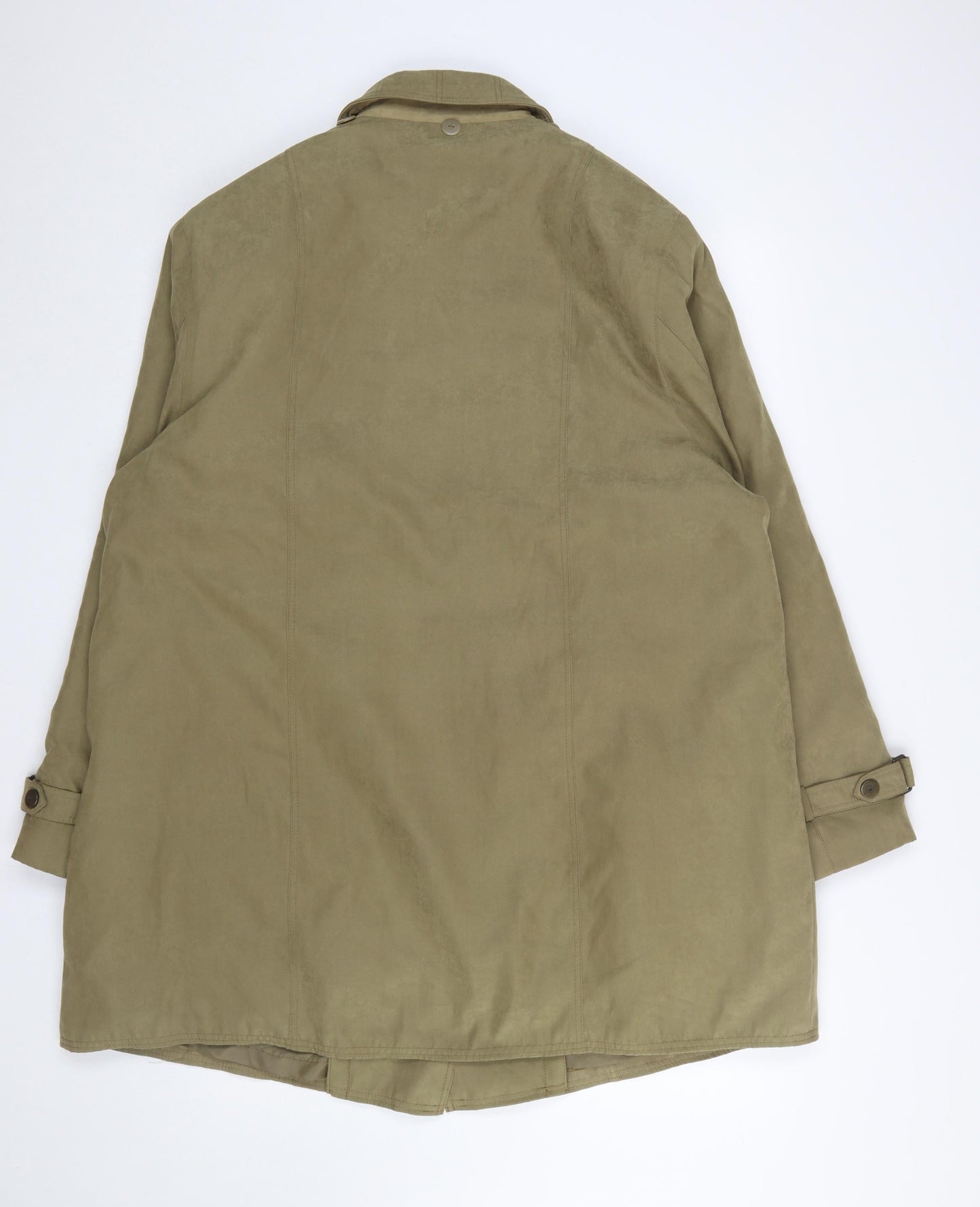 Womens UK Size 20 Rowlands Beige Overcoat