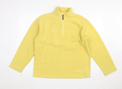 Womens UK Size 10 Maine New England Yellow Pullover Sweatshirt