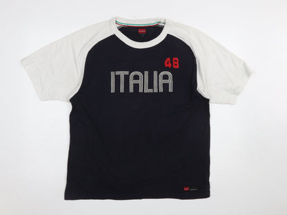 Mens UK Size L Diadora Blue  T-Shirt