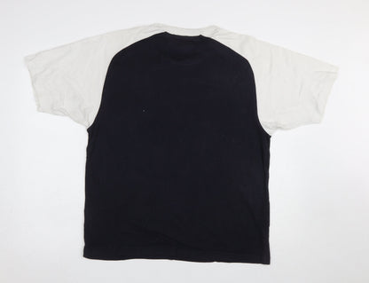 Mens UK Size L Diadora Blue  T-Shirt