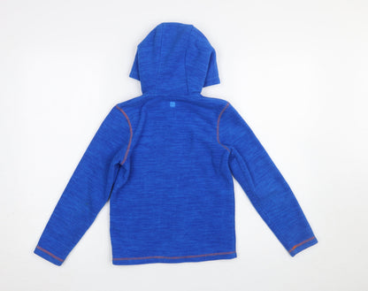 Boys UK Size 7-8 Years Mountain Warehouse Blue Basic Jacket