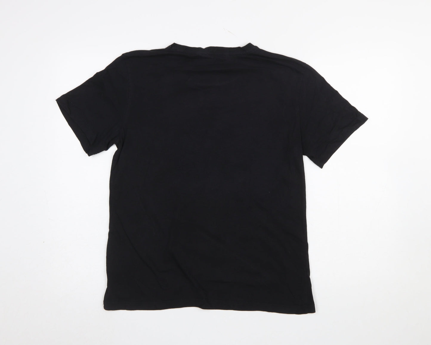 Boys UK Size 14-15 Years H&M Black Basic T-Shirt