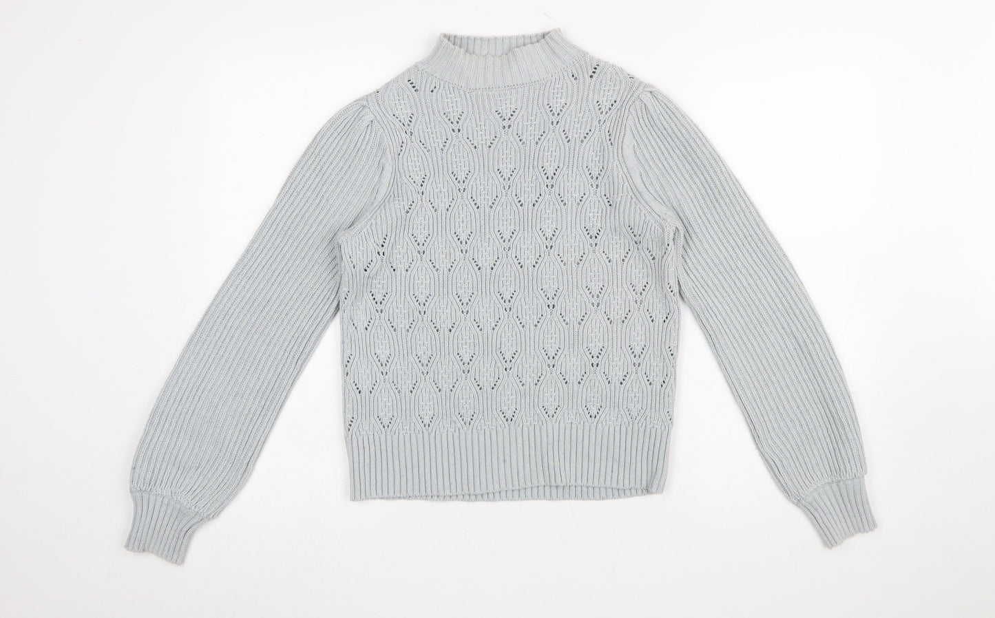 Womens UK Size 10 NEXT Grey Pullover Jumper