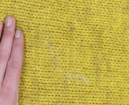 Womens UK Size L Marks and Spencer Yellow Pullover Jumper