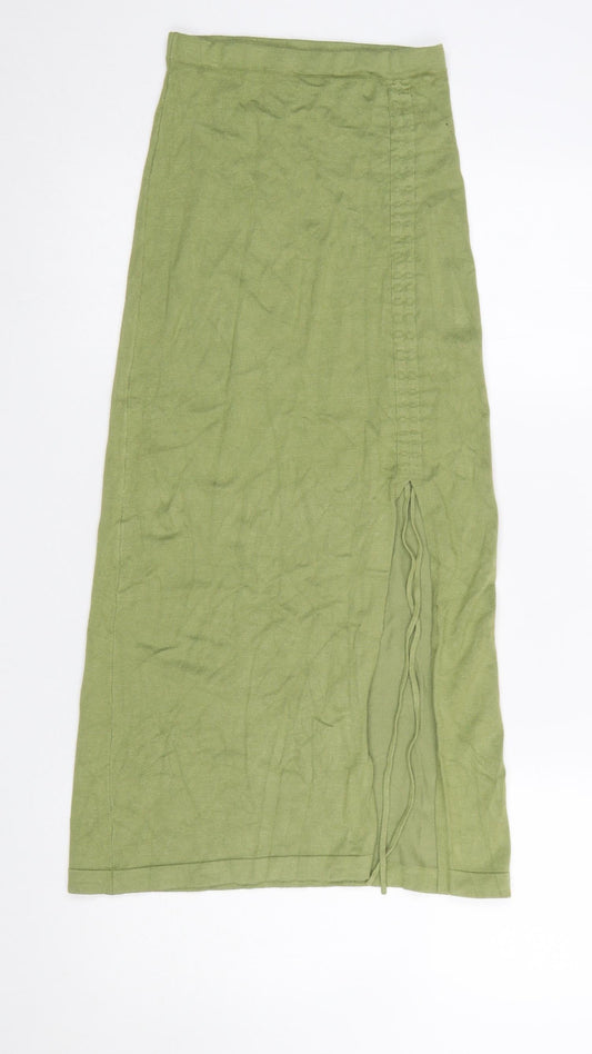 Womens UK Size S PRETTYLITTLETHING Straight & Pencil Jersey Skirt
