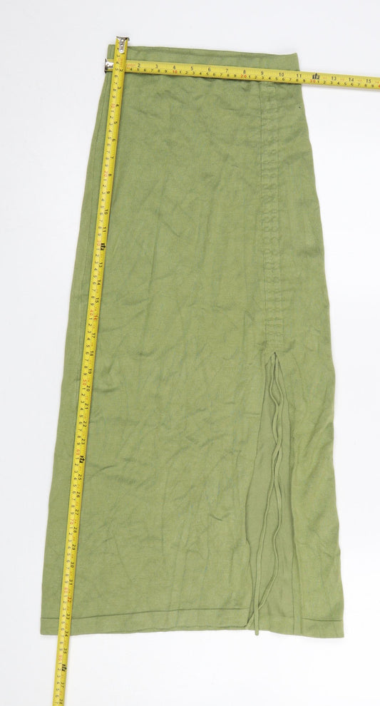 Womens UK Size S PRETTYLITTLETHING Straight & Pencil Jersey Skirt