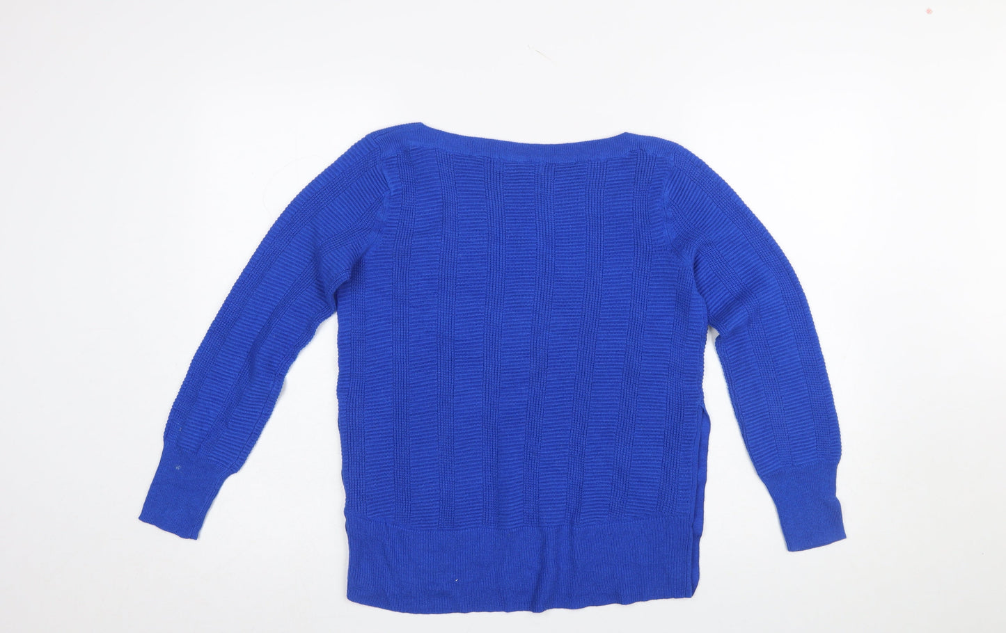 Womens UK Size 8 Marks and Spencer Blue Pullover Jumper
