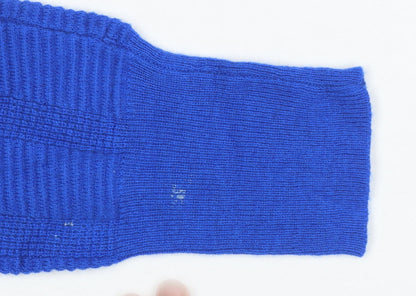 Womens UK Size 8 Marks and Spencer Blue Pullover Jumper