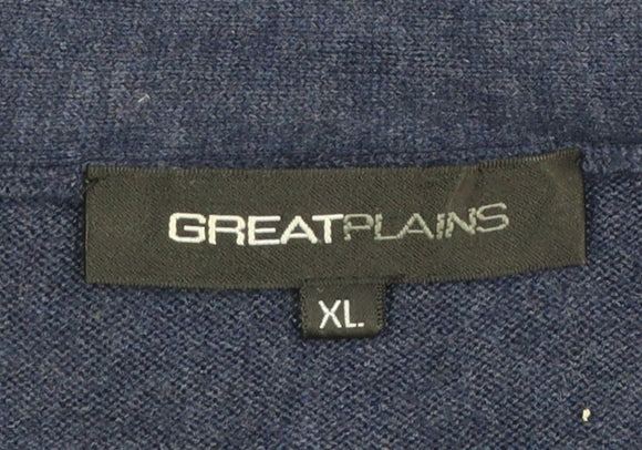 Womens UK Size XL Great Plains Blue Pullover Jumper