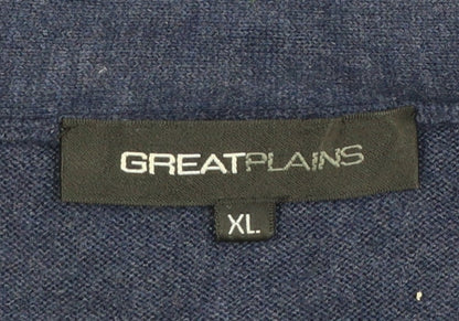 Womens UK Size XL Great Plains Blue Pullover Jumper