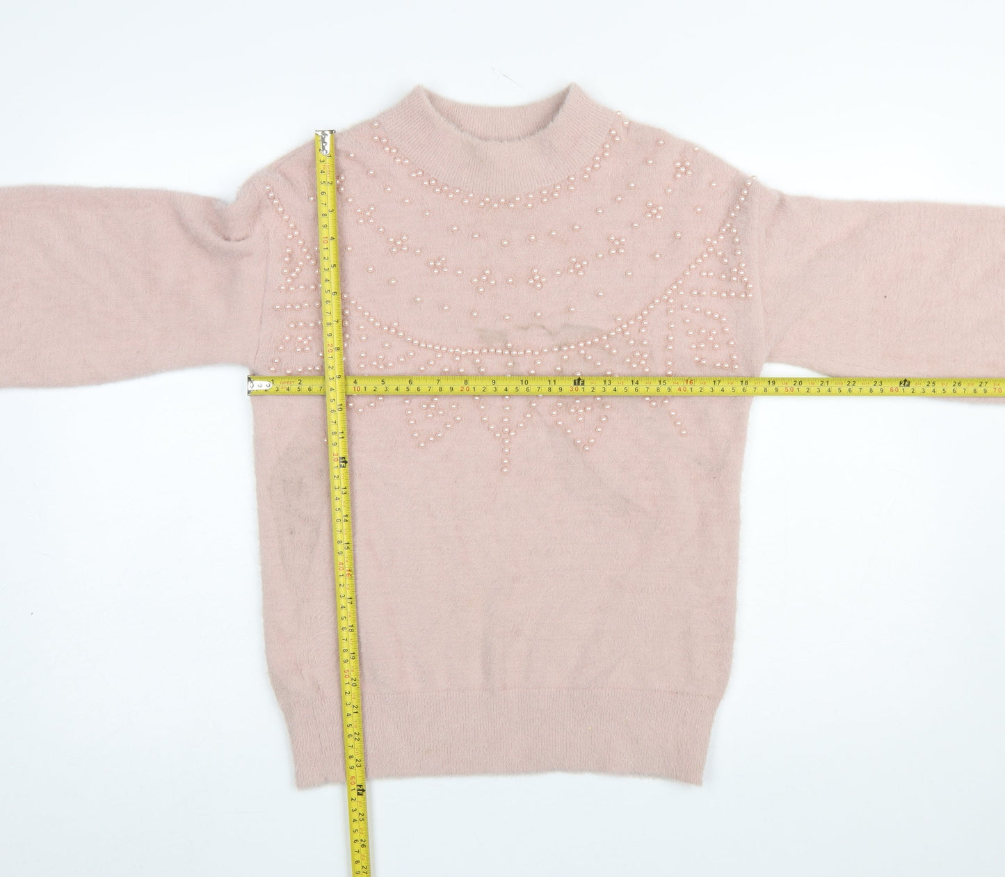 Womens UK Size S NEXT Pink Pullover Jumper