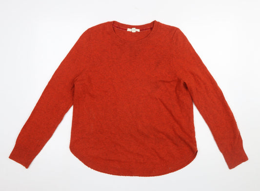 Womens UK Size 14 White Stuff Orange Pullover Jumper