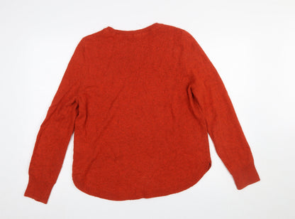 Womens UK Size 14 White Stuff Orange Pullover Jumper