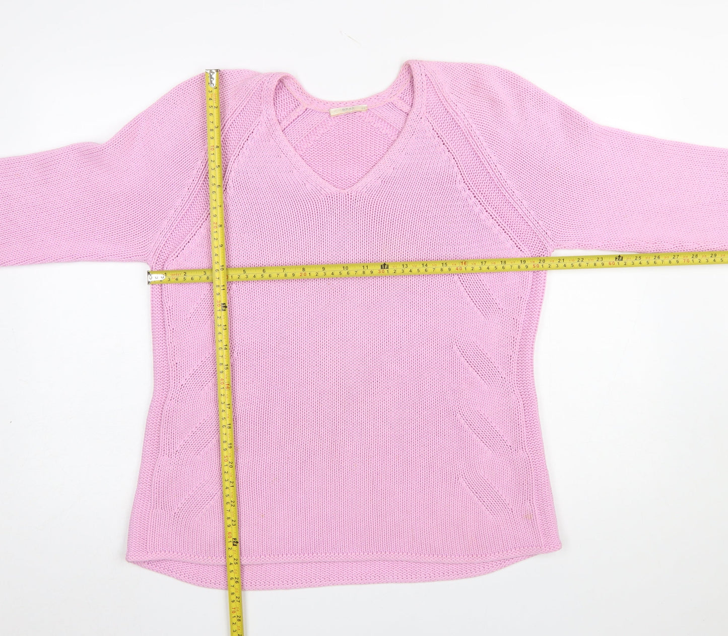 Womens UK Size 16 BRAX Pink Pullover Jumper