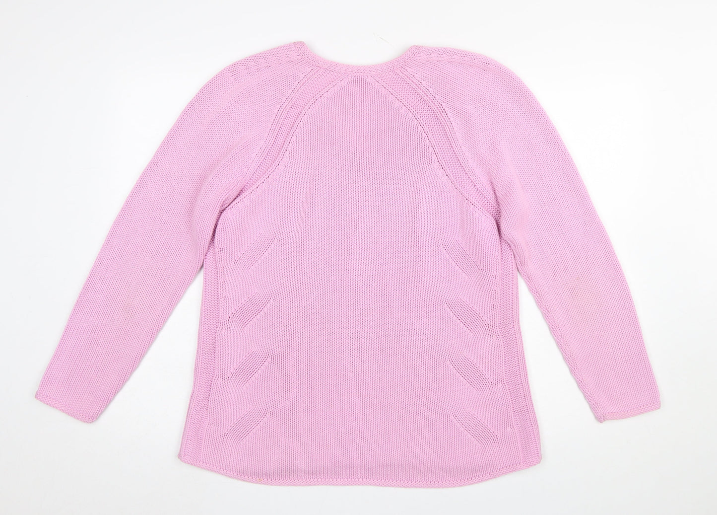 Womens UK Size 16 BRAX Pink Pullover Jumper