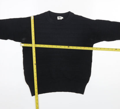 Womens UK Size S Kin by John Lewis Black Pullover Jumper