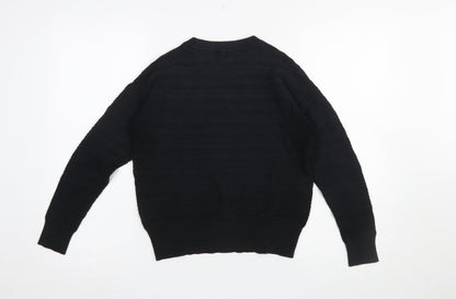 Womens UK Size S Kin by John Lewis Black Pullover Jumper