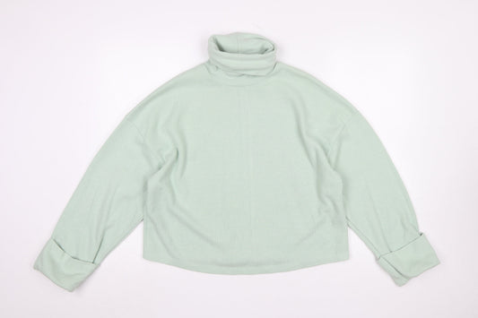 Womens UK Size 10 ASOS DESIGN Green Pullover Jumper