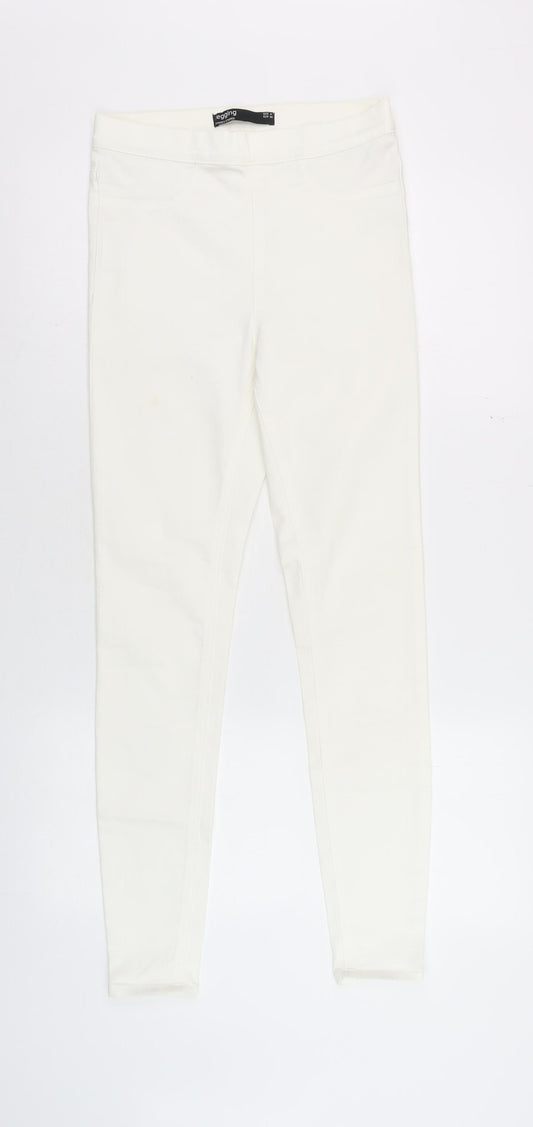 Womens UK Size 8 Dunnes Stores Slim Fit Jegging Ivory Jeans