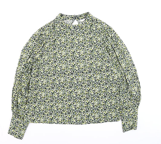 Womens UK Size M H&M Multicoloured Tunic Blouse