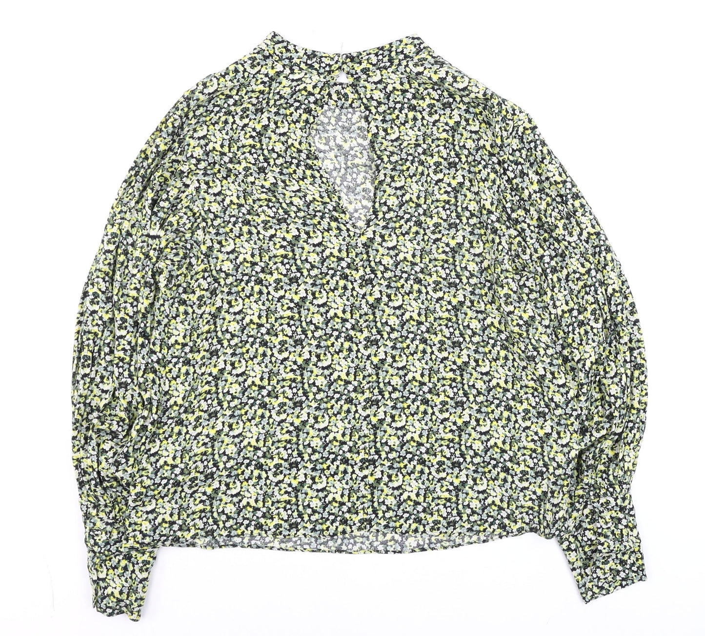 Womens UK Size M H&M Multicoloured Tunic Blouse