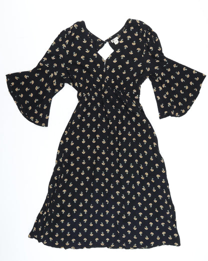 Womens UK Size S Billabong Wrap Dress