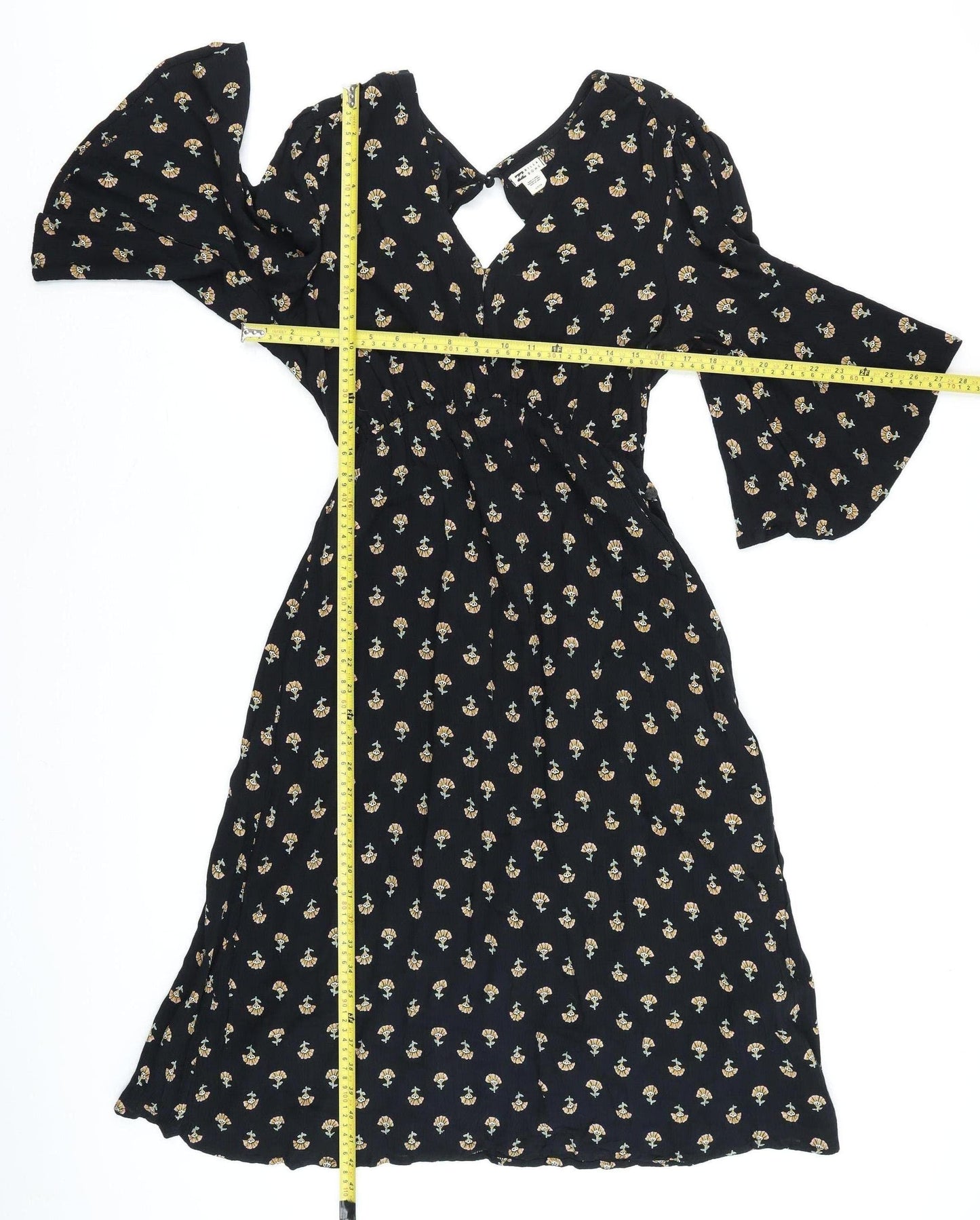 Womens UK Size S Billabong Wrap Dress