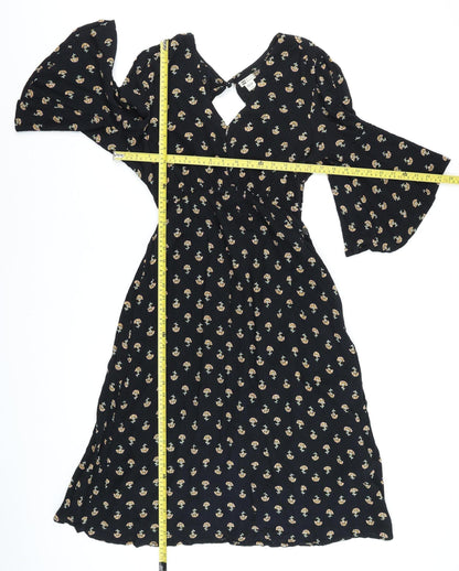 Womens UK Size S Billabong Wrap Dress