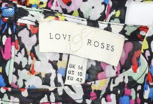 Womens UK Size 14 Love & Roses A-Line Dress