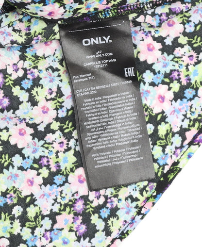 Womens UK Size 20 ONLY Carmakoma Multicoloured Wrap Blouse