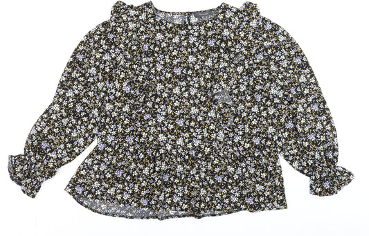 Womens UK Size 18 Primark Multicoloured Tunic Blouse