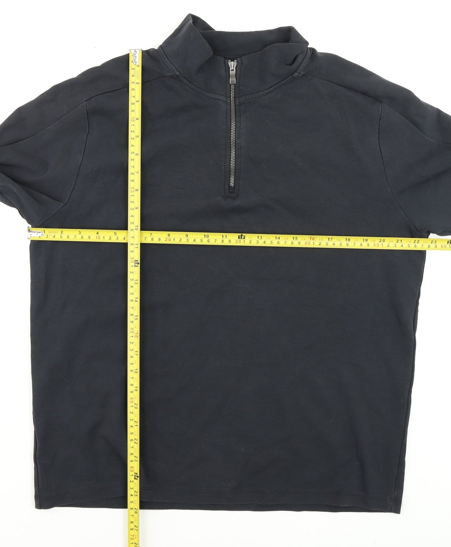 Mens UK Size M Dunnes Stores Blue Pullover Sweatshirt